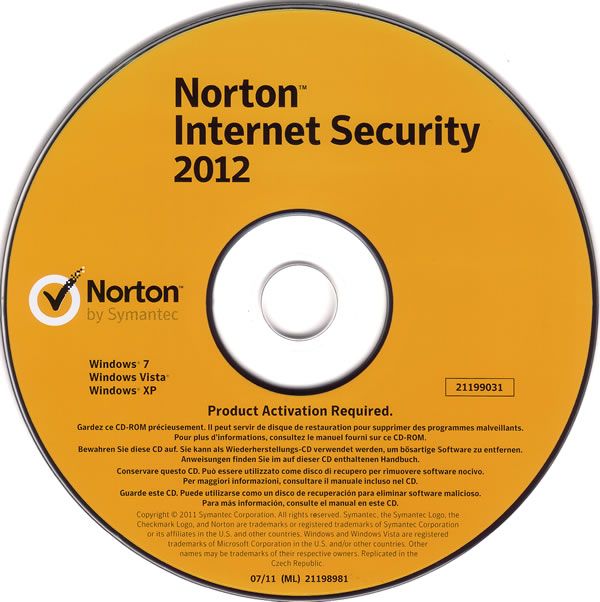 Symantec Norton Internet Security 2012 *1-PC* -DEUTSCH- VOLLVERSION #CD - Bild 1 von 1
